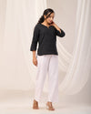 Black Everyday Cotton Top