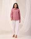 Peach Casual linen Shirt