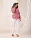 Peach Casual linen Shirt