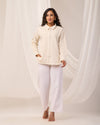Beige Casual linen Shirt