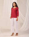 Raspberry Everyday Cotton Top