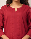 Raspberry Everyday Cotton Top