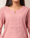 Rose Taupe Everyday Cotton Top