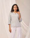 Gray Everyday Cotton Top