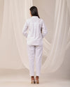 White Casual linen Shirt