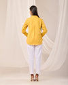 Yellow Casual linen Shirt