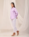 Lilac Casual linen Shirt